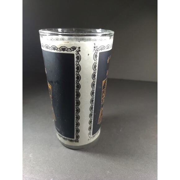 Vintage State Of California San Francisco Frosted Drinking Glass Hazel Atlas... - Picture 9 of 11